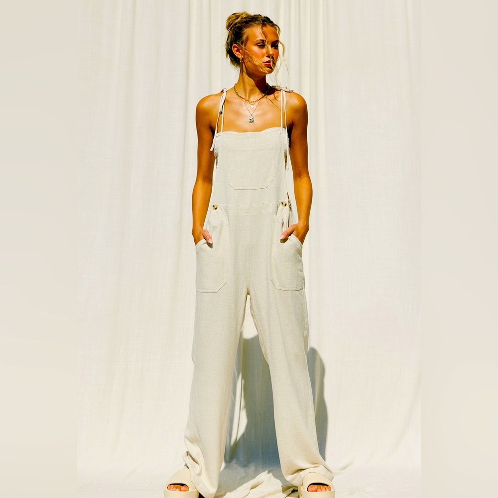 Linen Overalls - image 2